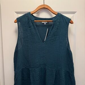 Michael Stars V-Neck Textured Dress